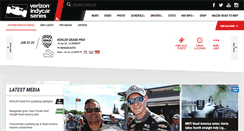 Desktop Screenshot of indycar.com