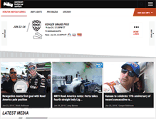 Tablet Screenshot of indycar.com